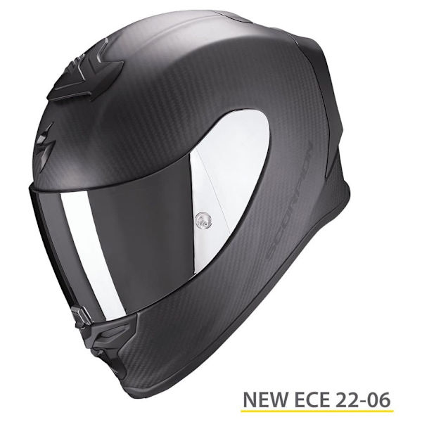 Scorpion Fuld Ansigtshjelm Exo-r1 Evo Carbon Air Solid Sort XL