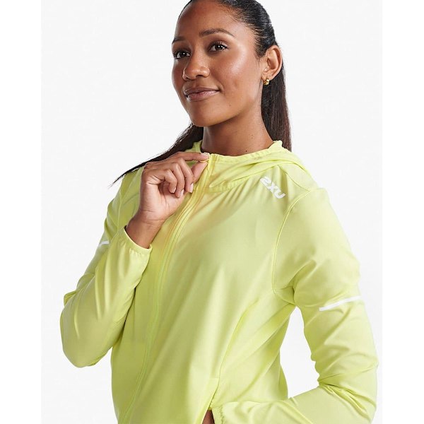 2xu Aero Jakke Gul XS Kvinde
