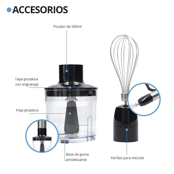 Tm Electron Vispilä Tmpba017 1200w Kirkas One Size / EU Plug