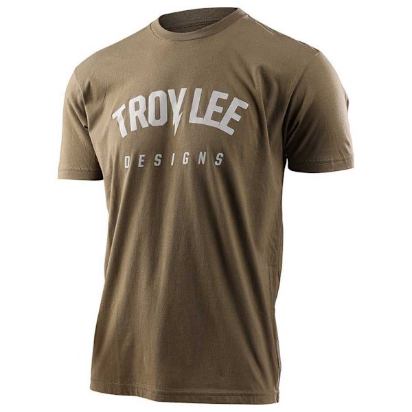 Troy Lee Designs Kortärmad T-shirt Bolt Grönt M Man