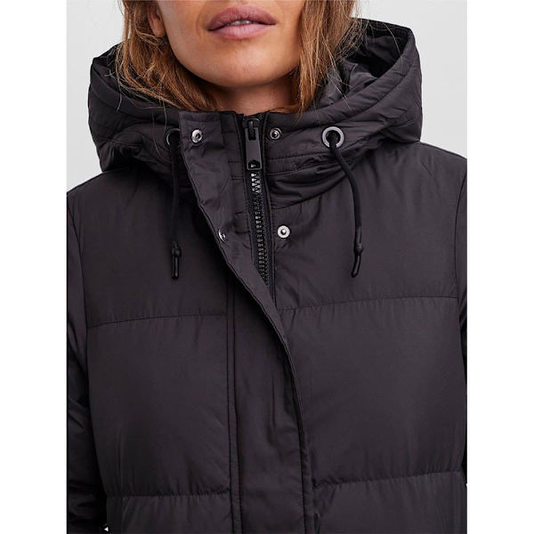 Vero Moda Ericaholly Lang Frakke Sort XL Kvinde