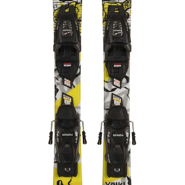 Volkl Mini Revolt+4.5 Vmotion Alpint Skidpaket För Juniorer Flerfärgad 108