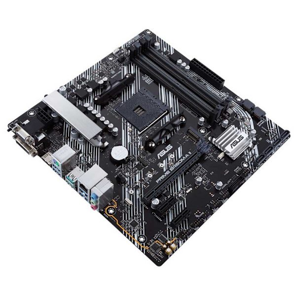 Asus Bundkort Am4 Prime B450m-a Ii Sort,Grå