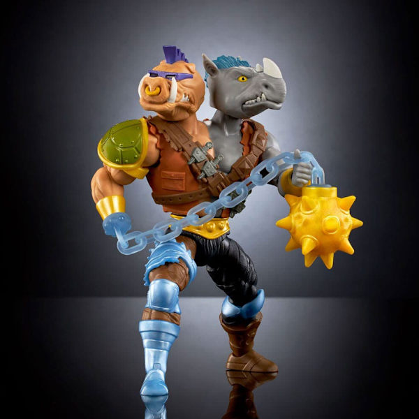 Mattel Motu X Tmnt: Turtles Of Grayskull Deluxe Action 2bopsteady 14 Cm Figur