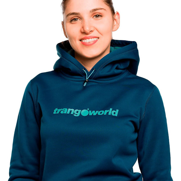 Trangoworld Poppi Hættetrøje Blå S Kvinde