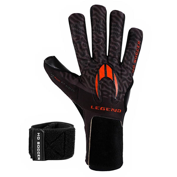 Ho Soccer Målmandshandsker Mg Legend Elite Negative Sort 7 1/2