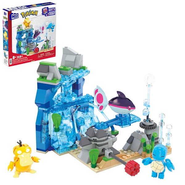 Mega Pokémon Adventure Builder Vattenäventyrsfigur