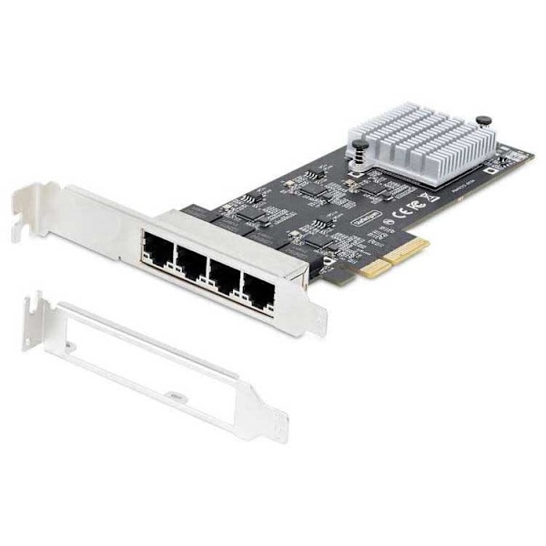 Startech Pr42gi Pci-e Nätverksadapter Till Ethernet 4 Portar