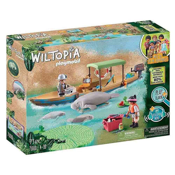 Playmobil Båttur Till Manatees Flerfärgad