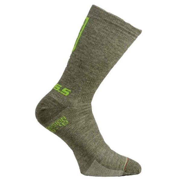 Q36.5 Lange Strømper Compression Wool 5 Par Grøn EU 44-47 Mand