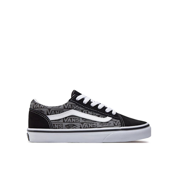 Vans Old Skool Logo Skor Svart EU 36 1/2 Kvinna