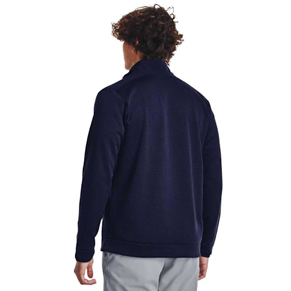 Under Armour Golf Halv Lynlå Sweatshirt Storm Blå L Kvinde