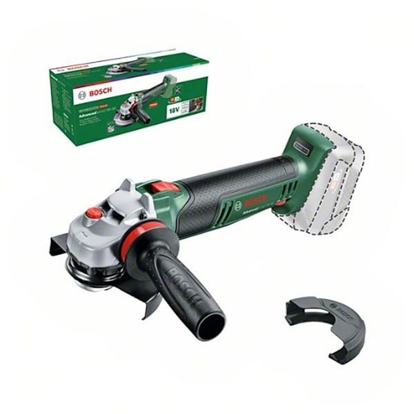 Bosch Professional Kulmahiomakone Advancedgrind 18v-80 Baretool Hopeinen
