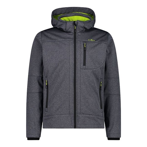 Cmp Jacka Zip Hood 3a01787n-m Grå S Man