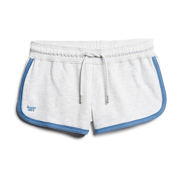 Superdry Essential Logo Racer Ub Shortsit Harmaa L Nainen