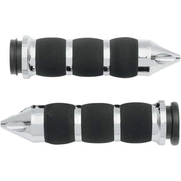 Avon Grips Air Cushion Spike Throttle-by-wire Harley Davidson Flde 1750 Abs Softail Deluxe 107 Kahvat Hopeinen