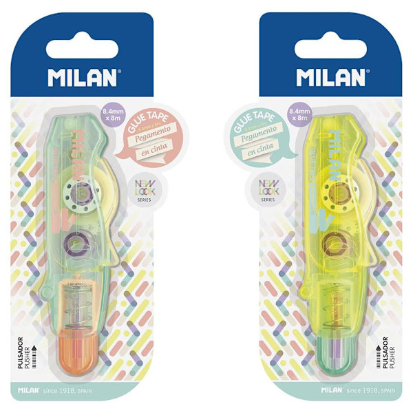 Milan Udstillingsboks 12 New Look Lim Tape 8.4 Mm X 8 M New Look Serie Transparent