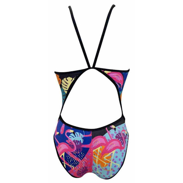 Turbo Badedragt Flamingo Flerfarvet 3XL Kvinde