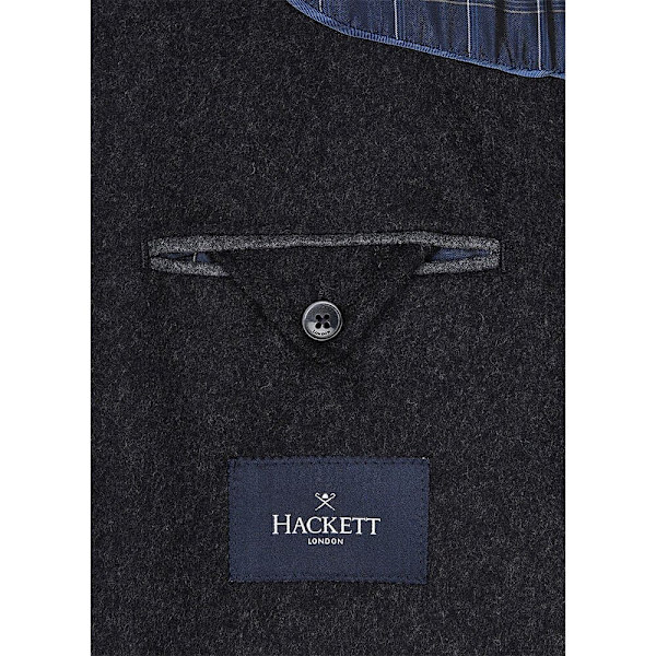 Hackett Jacka Plain Wool Cash Svart 42 / 32 Man