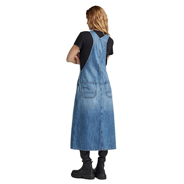 G-star Dungaree ærmeløs Kjole Blå S Kvinde