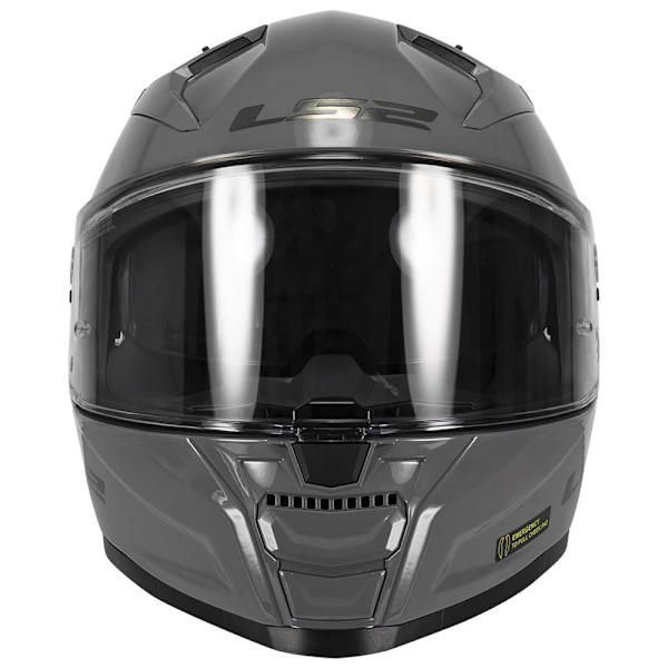 Ls2 Fuld Ansigtshjelm Ff811 Vector Ii Solid Grå M