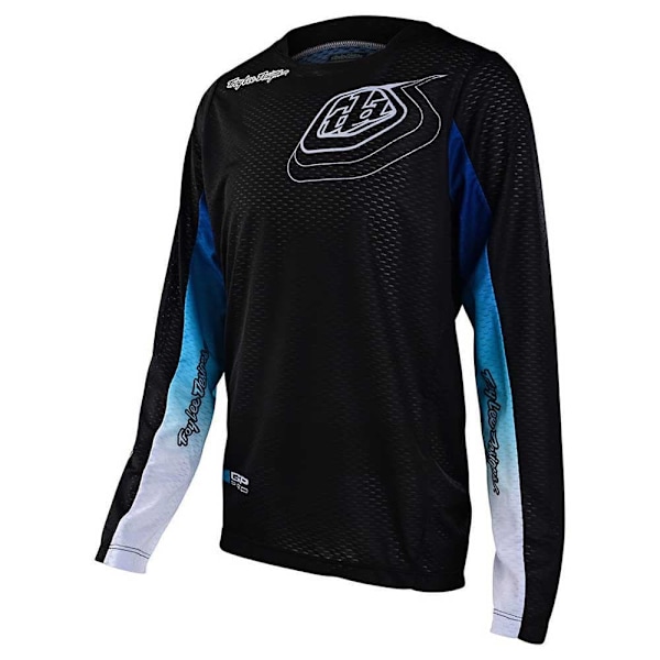 Troy Lee Designs Ungdom Langærmet T-shirt Gp Pro Air Richter Sort L Dreng