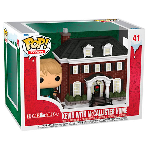 Funko Pop Town Yksin Kotona Kevin Mccallisterin Kanssa Home