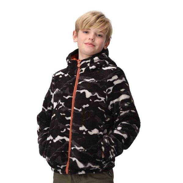 Regatta Junior Hoodie Regnjacka Kyrell Revers Orange 14 Years Pojke