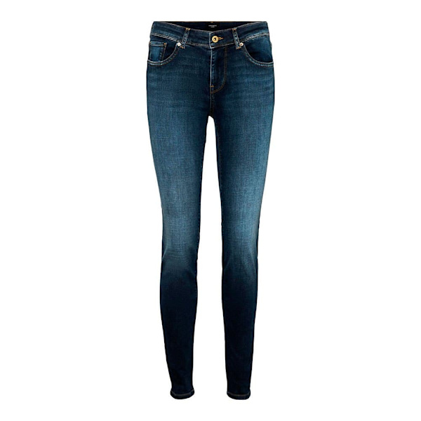 Vero Moda Jeans Lux Mr Slim Ri375 Blå XS / 32 Kvinde