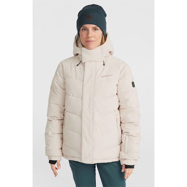 O´neill Z.e.n. Puffer Hybrid Jacka Beige L Kvinna