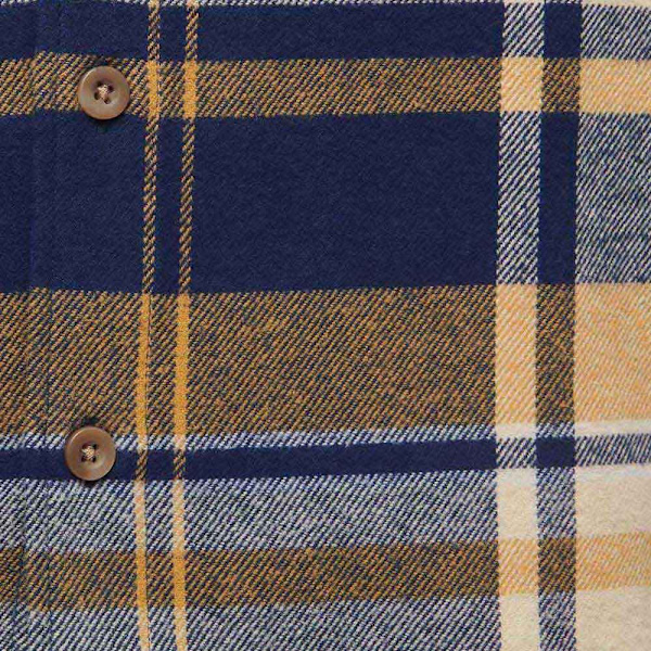 Black Diamond Lang ærmet Skjorte Project Flannel Brun,Blå L Mand