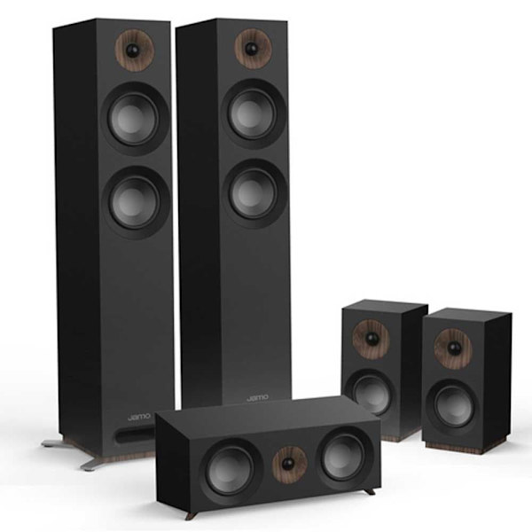 Jamo Högtalaruppsättning S807 Hcs Svart