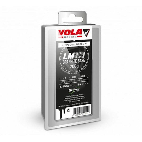 Vola Vax Graphite Lmach 200g Svart