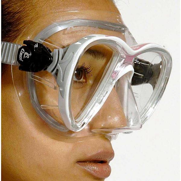 Cressi Dykkermaske Big Eyes Evolution Crystal Blå,Sort