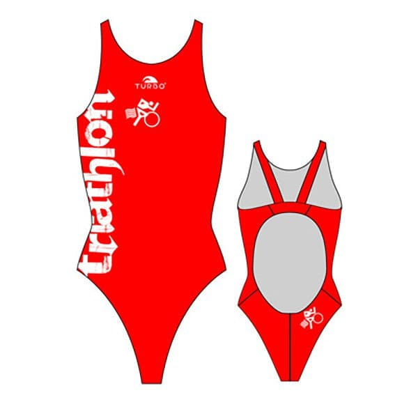 Turbo Uimapuku Triathlon Pro Resist Punainen 2XL Nainen
