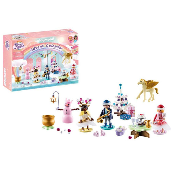 Playmobil Adventskalender Christmas Rainbow Construction Game Flerfärgad