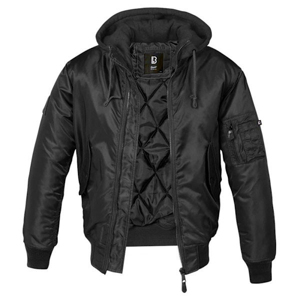 Brandit Jakke Ma1 Sort M Mand