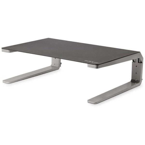 Startech Stål/aluminium Justerbar Monitor Riser Sort