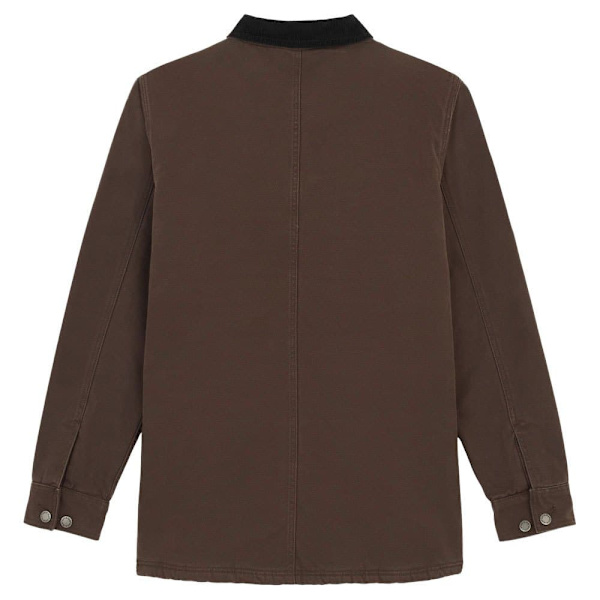 Dickies Duck High Pile Fleece Line Chore Jakke Brun XL Mand