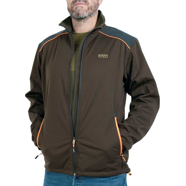 Hart Hunting Gorosta S Strong Soft Shell Sweatshirt Med Lynlås  3XL