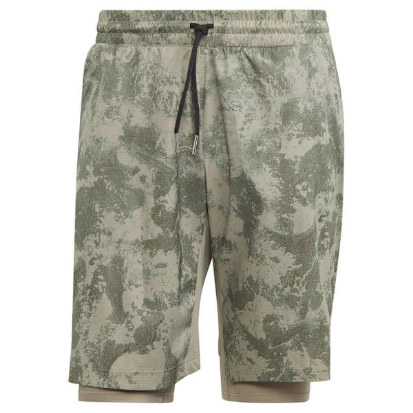 Adidas Shorts Paris 2 In 1 Grøn XL Mand