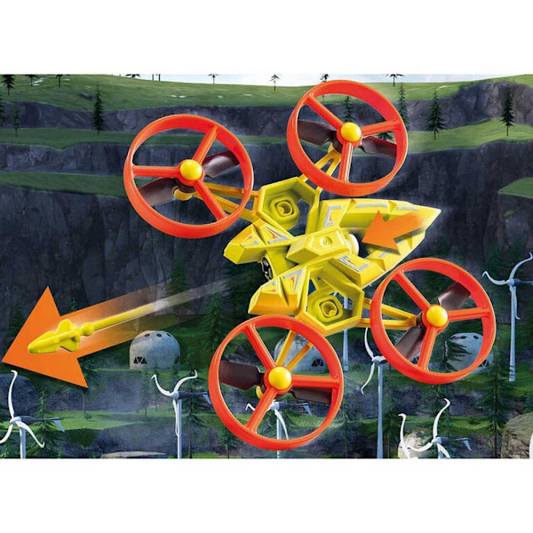 Playmobil Dragons: Nine Realms: Icaris Lab Hopeinen