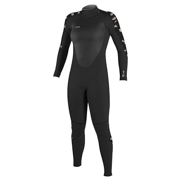 O´neill Wetsuits Langærmet Neoprendragt Med Lynlås Bagpå Epic 4/3 Sort 4