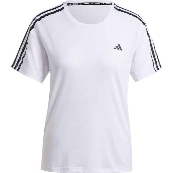 Adidas Own The Run 3 Stripes Lyhythihainen T-paita  XS Nainen