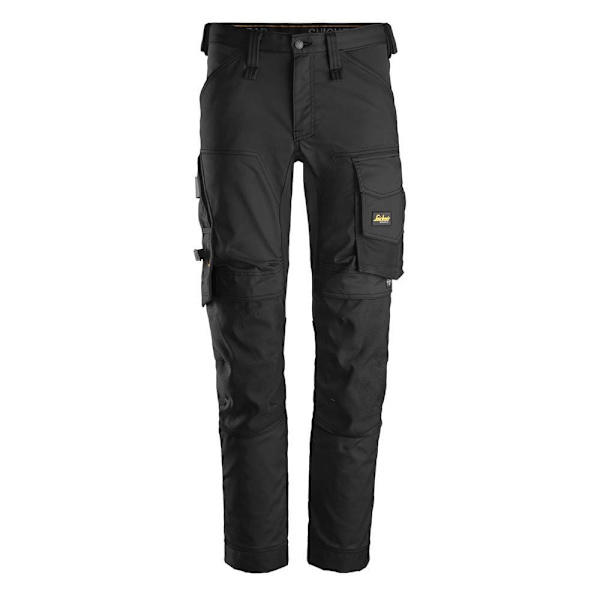 Snickers Workwear Allroundwork Elastic Bukser Sort 250