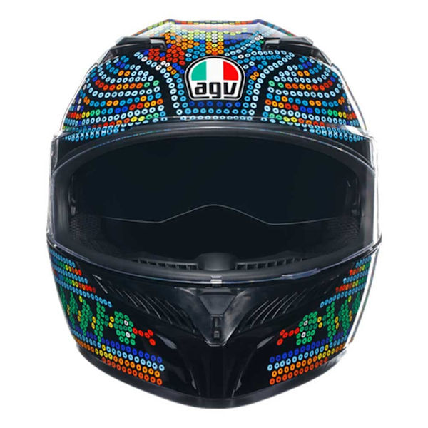 Agv Fullt Ansikte Hjälm K3 E2206 Mplk Flerfärgad L