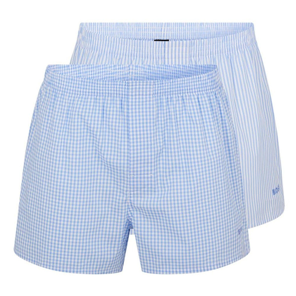 Boss Cw Boxers 2 Enheter Blå L Man