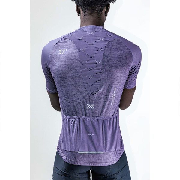 X-bionic Corefusion Merino Lyhythihainen Pyöräilypaita Violetti L Mies