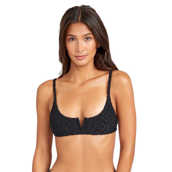 Rvca Bikinitopp Wild V Wire Svart L Kvinna