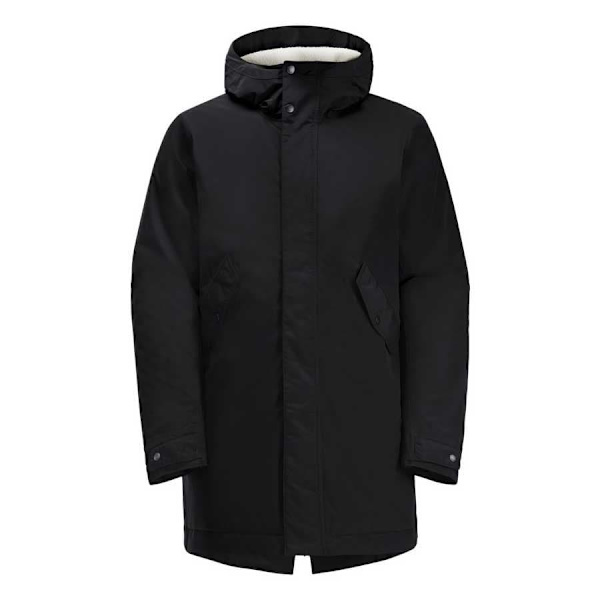 Jack Wolfskin Talforst Parka Sort L Kvinde